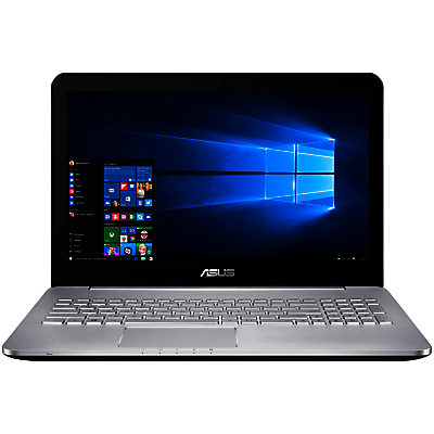 ASUS N552VW Laptop, Intel Core i7, 16GB RAM, 2TB + 128GB SSD,15.6 , Aluminium Grey
